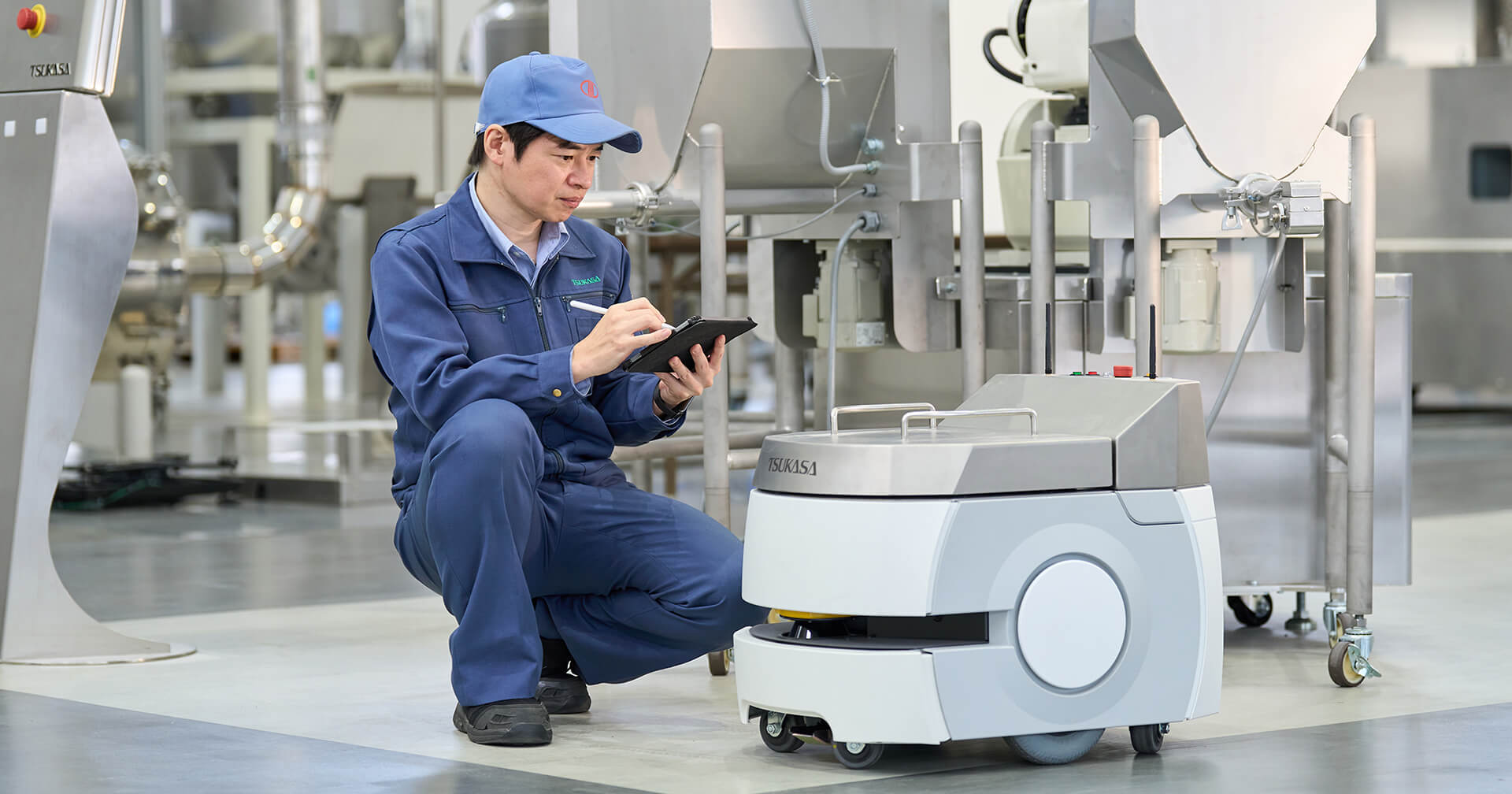 AMRに計量機能をプラスする新発想で生まれたハイブリッド機