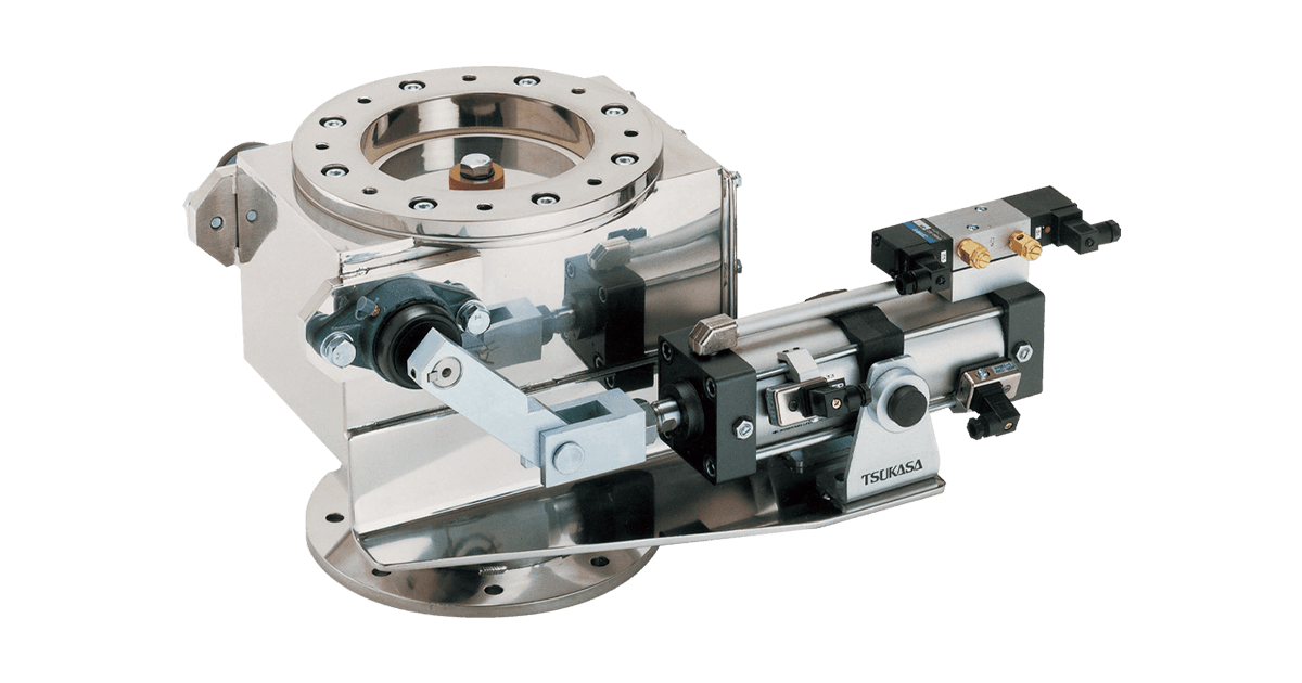 粉粒体用フラップゲート