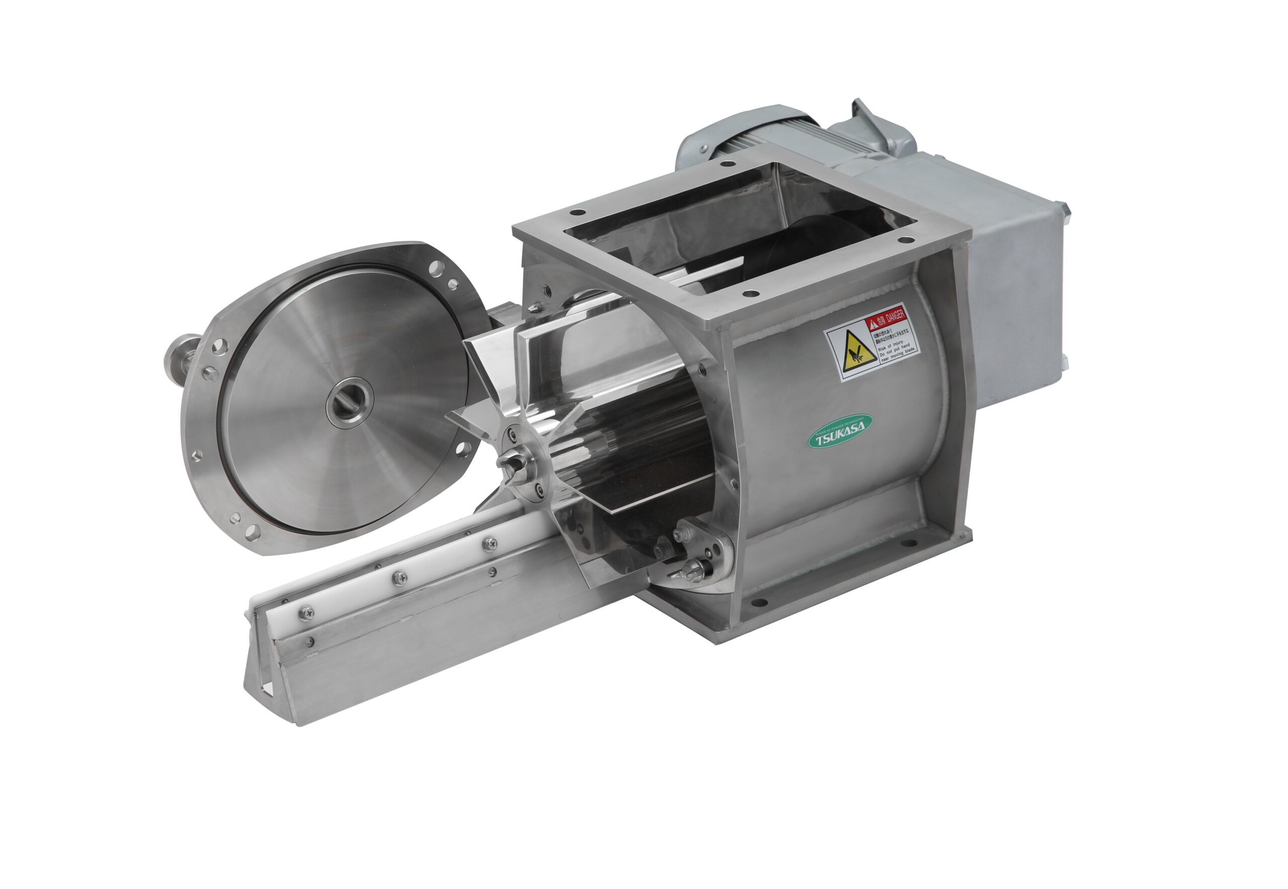 ローターを簡単脱着できるスライド式治具